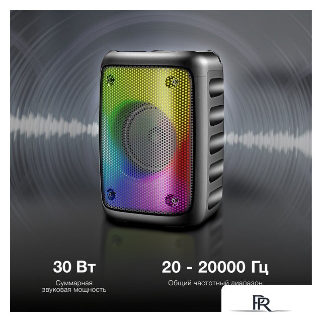 Беспроводная колонка Hyundai H-PS1006 - Изображение №6 — Интернет-магазин ПроЗаказ