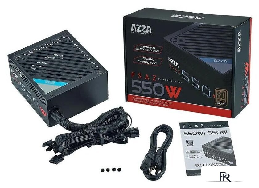 Блок питания AZZA PSAZ-550W - Изображение №4 — Интернет-магазин ПроЗаказ