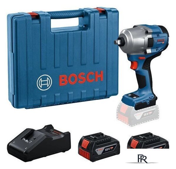 Гайковерт Bosch GDS 18V-780 Professional 06019P4021 (с 2-мя АКБ, кейс) - Изображение №1 — Интернет-магазин ПроЗаказ