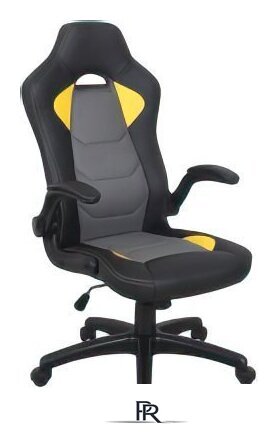 Игровое (геймерское) кресло Brabix Skill GM-005 532494 (черный/желтый) - Изображение №1 — Интернет-магазин ПроЗаказ