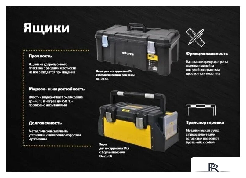 Ящик для инструментов Inforce 06-20-04 - Изображение №10 — Интернет-магазин ПроЗаказ