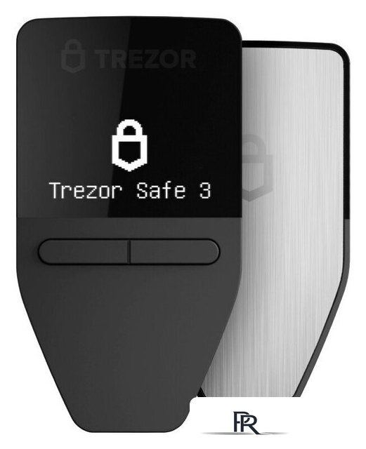Аппаратный криптокошелек Trezor Safe 3 (серебристый) - Изображение №1 — Интернет-магазин ПроЗаказ