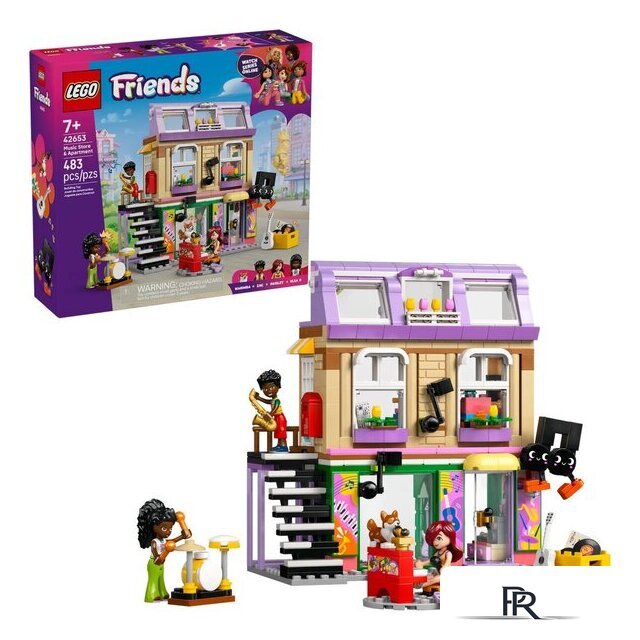 Конструктор LEGO Friends Музыкальный магазин и квартира 42653 - Изображение №8 — Интернет-магазин ПроЗаказ