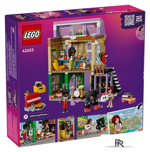 Конструктор LEGO Friends Музыкальный магазин и квартира 42653 - Изображение №7 — Интернет-магазин ПроЗаказ