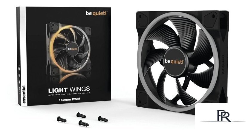 Вентилятор для корпуса be quiet! Light Wings 140mm PWM BL074 - Изображение №5 — Интернет-магазин ПроЗаказ