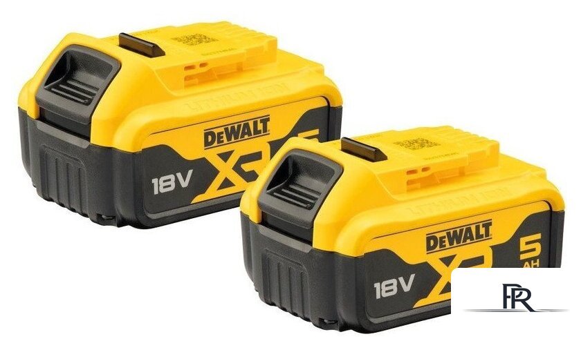 Набор аккумуляторов DeWalt DCB184P2 (18В/2x5 Ач) - Изображение №1 — Интернет-магазин ПроЗаказ