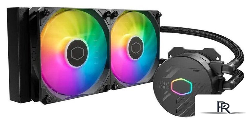 Система жидкостного охлаждения для процессора Cooler Master MasterLiquid ML240L Core ARGB MLW-D24M-A18PZ-R1 - Изображение №1 — Интернет-магазин ПроЗаказ