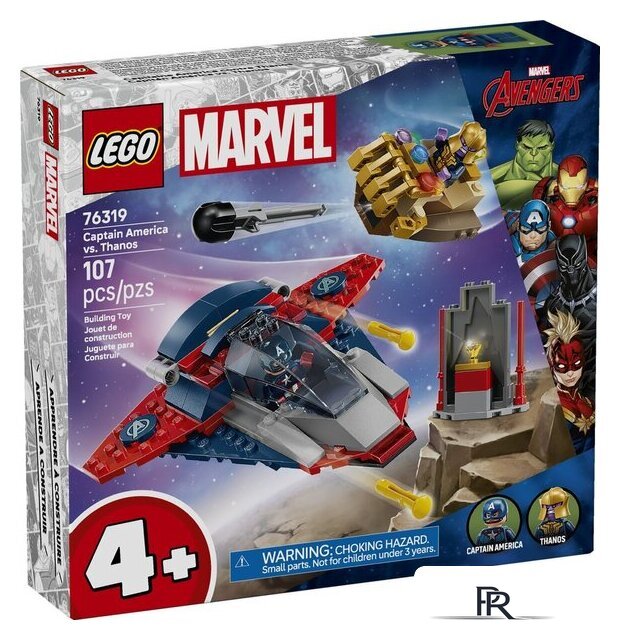 Конструктор LEGO Marvel Капитан Америка против Таноса 76319 - Изображение №1 — Интернет-магазин ПроЗаказ
