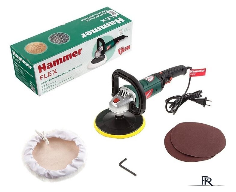 Полировальная машина Hammer USM1200P - Изображение №4 — Интернет-магазин ПроЗаказ