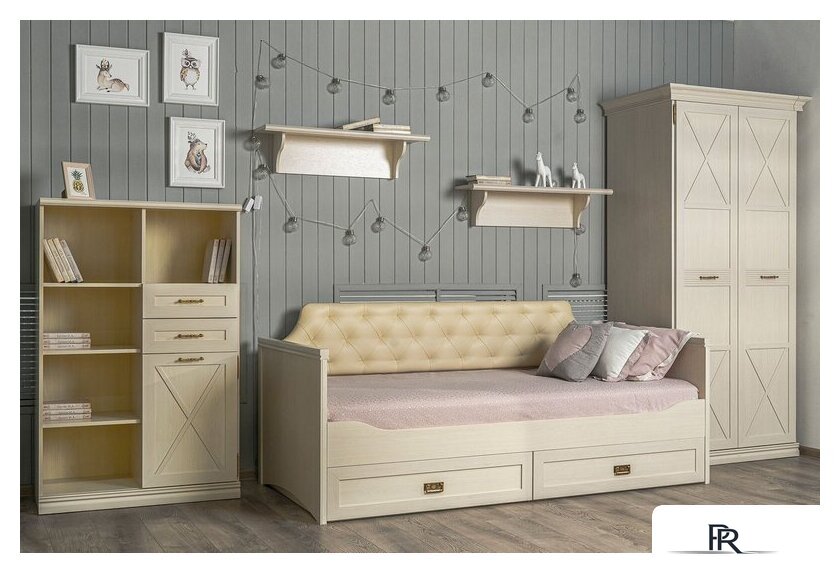 Кровать-тахта Ангстрем Кантри детская КА-830.25 (Я16) исп.4 (Д1, валенсия) - Изображение №6 — Интернет-магазин ПроЗаказ