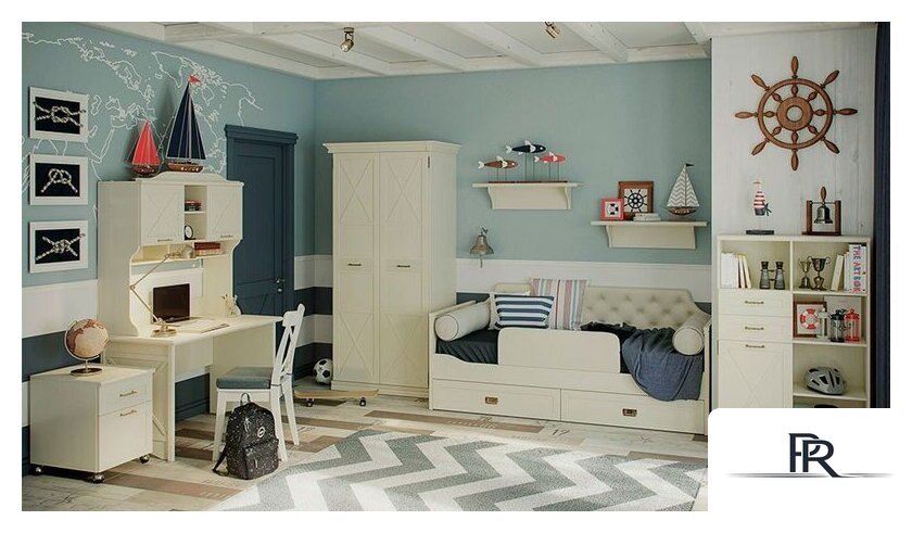 Кровать-тахта Ангстрем Кантри детская КА-830.25 (Я16) исп.4 (Д1, валенсия) - Изображение №2 — Интернет-магазин ПроЗаказ