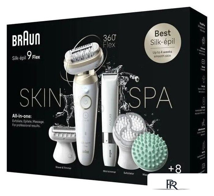 Эпилятор Braun Silk-epil 9 Flex SES9481 3D - Изображение №4 — Интернет-магазин ПроЗаказ