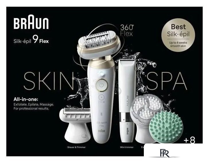 Эпилятор Braun Silk-epil 9 Flex SES9481 3D - Изображение №3 — Интернет-магазин ПроЗаказ