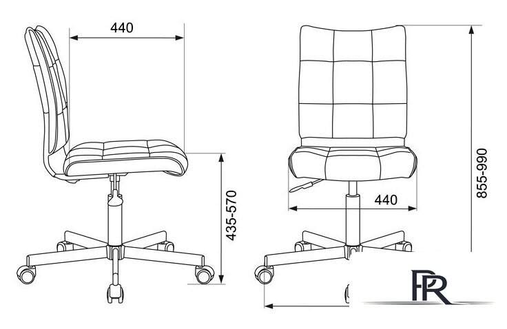 Офисное кресло Бюрократ CH-330M (синий) - Изображение №5 — Интернет-магазин ПроЗаказ