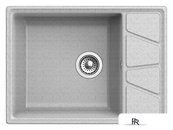 Кухонная мойка GranFest GF-V-680L (серый) - Изображение №2 — Интернет-магазин ПроЗаказ
