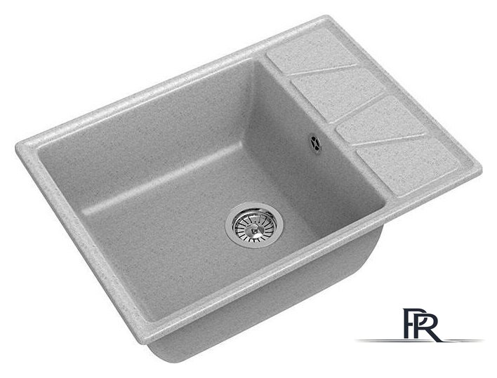 Кухонная мойка GranFest GF-V-680L (серый) - Изображение №1 — Интернет-магазин ПроЗаказ