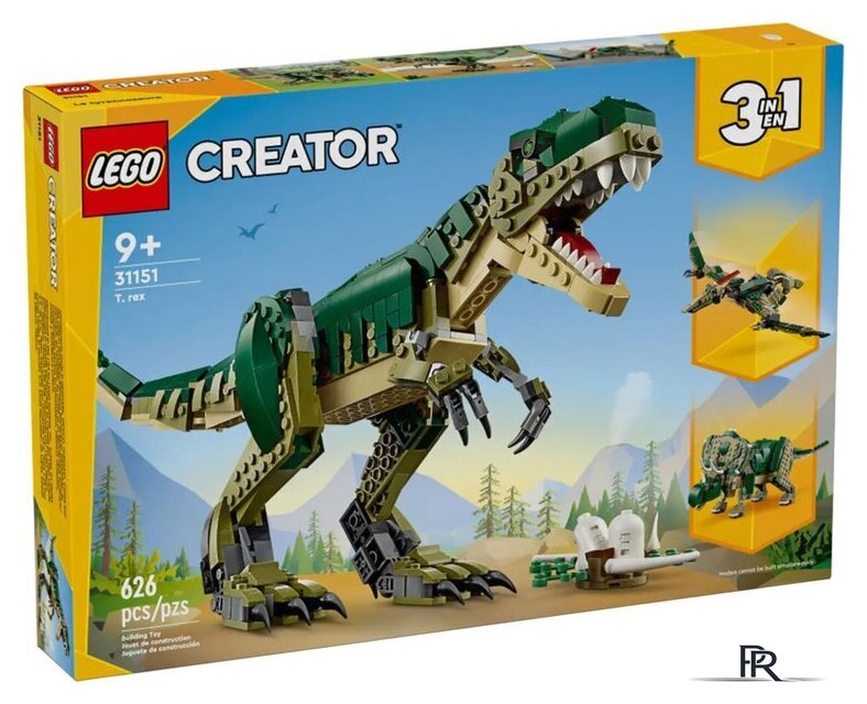 Конструктор LEGO Creator 3-in-1 31151 Тираннозавр Рекс - Изображение №1 — Интернет-магазин ПроЗаказ