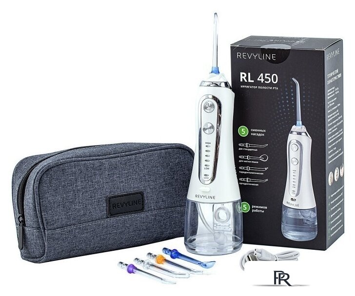 Ирригатор  Revyline RL 450 (белый) - Изображение №3 — Интернет-магазин ПроЗаказ