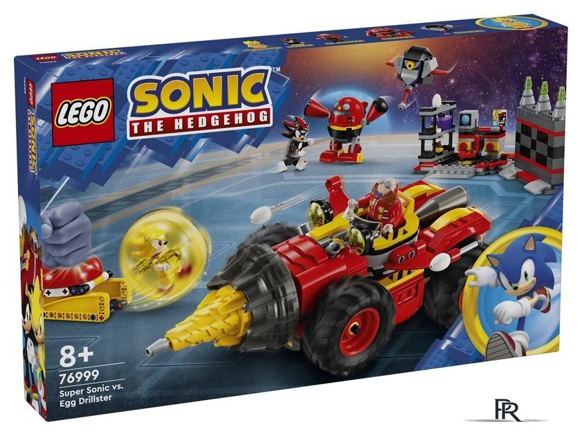 Конструктор LEGO Sonic the Hedgehog 76999 Супер Соник против Эгг Дриллстера - Изображение №1 — Интернет-магазин ПроЗаказ