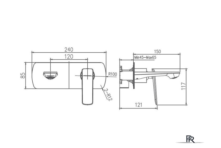 Смеситель Haiba HB80548-7 - Изображение №2 — Интернет-магазин ПроЗаказ