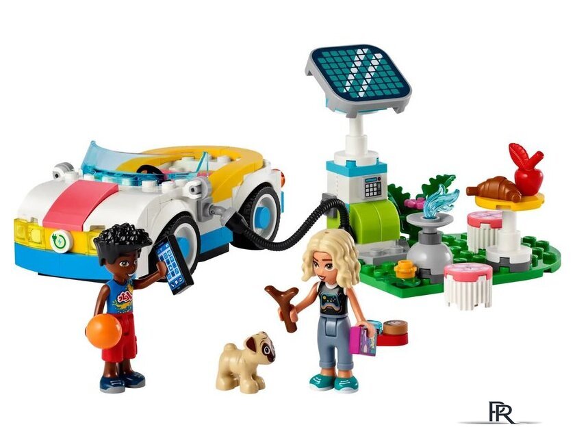 Конструктор LEGO Friends Электромобиль и зарядное устройство 42609 - Изображение №4 — Интернет-магазин ПроЗаказ