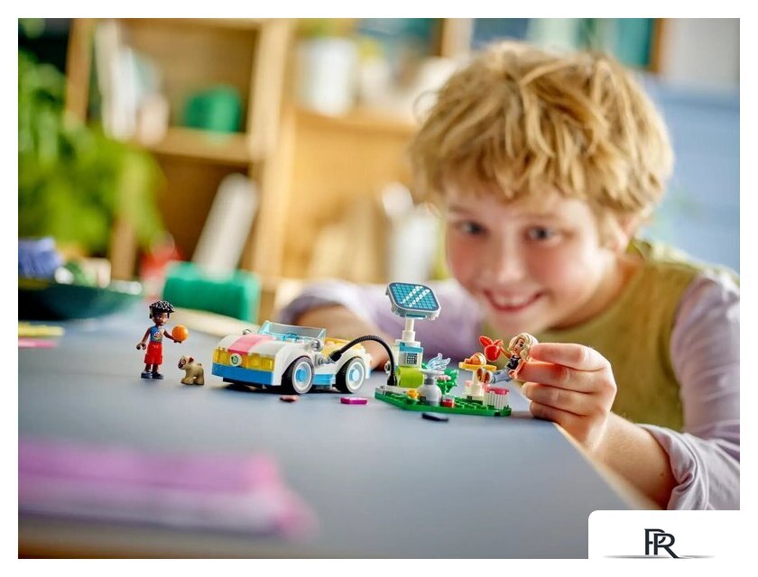 Конструктор LEGO Friends Электромобиль и зарядное устройство 42609 - Изображение №9 — Интернет-магазин ПроЗаказ