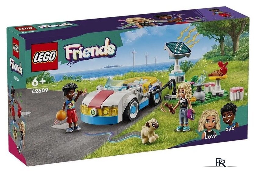 Конструктор LEGO Friends Электромобиль и зарядное устройство 42609 - Изображение №1 — Интернет-магазин ПроЗаказ