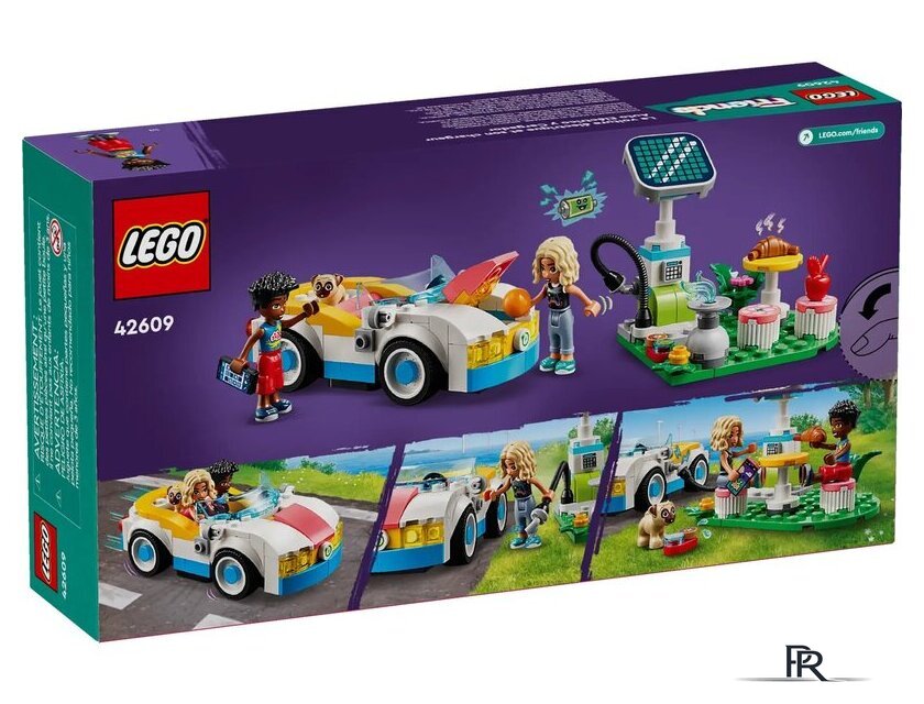 Конструктор LEGO Friends Электромобиль и зарядное устройство 42609 - Изображение №2 — Интернет-магазин ПроЗаказ