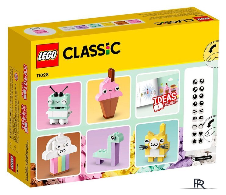 Набор деталей LEGO Classic 11028 Творческое пастельное веселье - Изображение №10 — Интернет-магазин ПроЗаказ