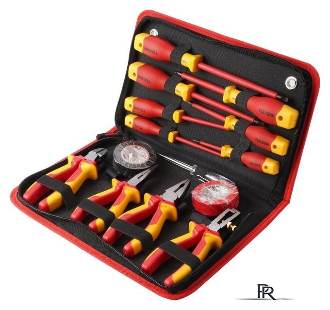 Универсальный набор инструментов Tolsen TTV80114 (14 предметов) - Изображение №2 — Интернет-магазин ПроЗаказ