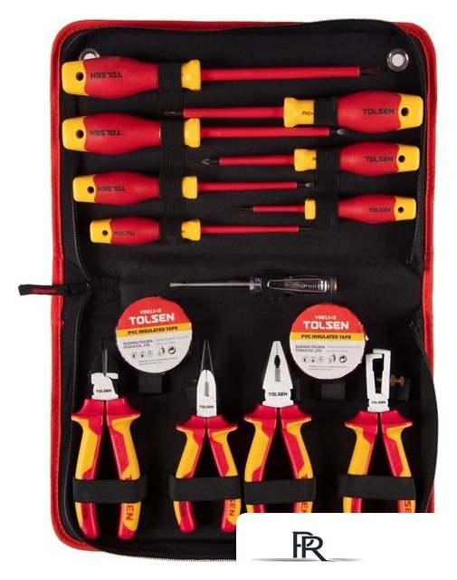 Универсальный набор инструментов Tolsen TTV80114 (14 предметов) - Изображение №1 — Интернет-магазин ПроЗаказ