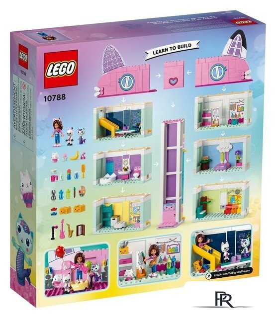 Конструктор LEGO Gabby's Dollhouse 10788 Кукольный домик Габби - Изображение №2 — Интернет-магазин ПроЗаказ