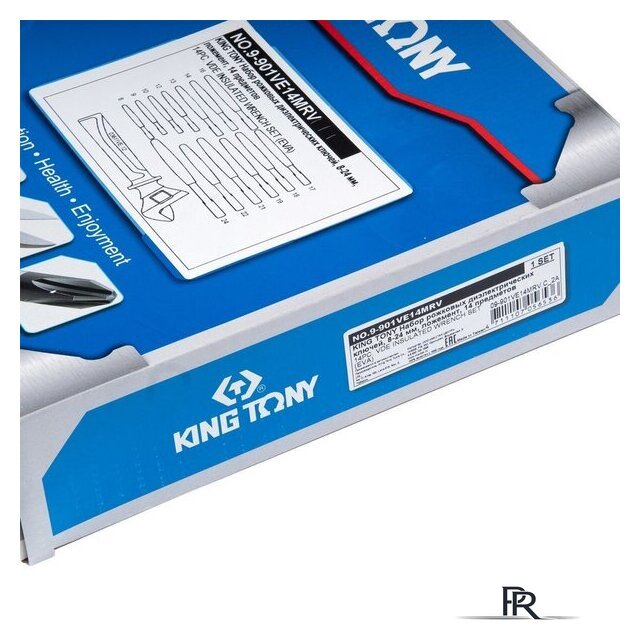 Набор ключей King Tony 9-901VE14MRV (14 предметов) - Изображение №3 — Интернет-магазин ПроЗаказ