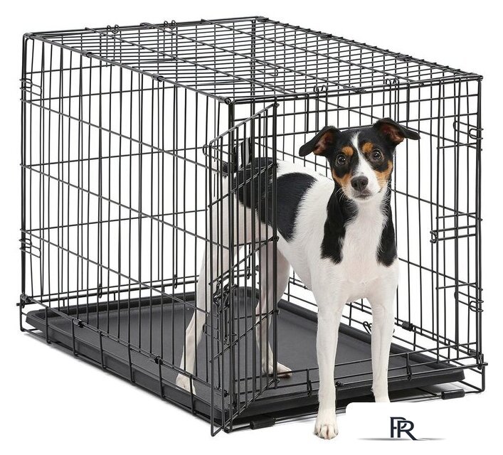Клетка Midwest iCrate для собак 1 дверь 1530 (76x48x53см, черный) - Изображение №2 — Интернет-магазин ПроЗаказ