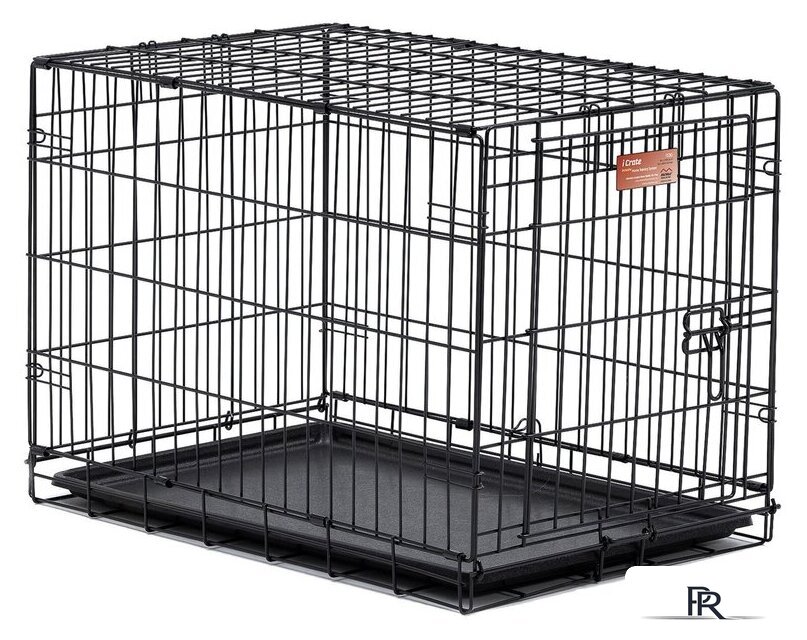 Клетка Midwest iCrate для собак 1 дверь 1530 (76x48x53см, черный) - Изображение №1 — Интернет-магазин ПроЗаказ