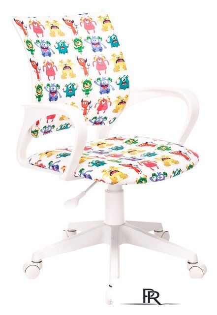 Офисное кресло Бюрократ Burokids 1W 1687096 (белый/пластик белый) - Изображение №1 — Интернет-магазин ПроЗаказ