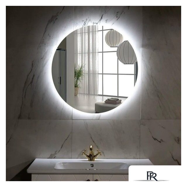  Пекам Зеркало Ring Fly 90x90 RingFly-90x90B (с подсветкой и бесконтактным сенсором) - Изображение №7 — Интернет-магазин ПроЗаказ