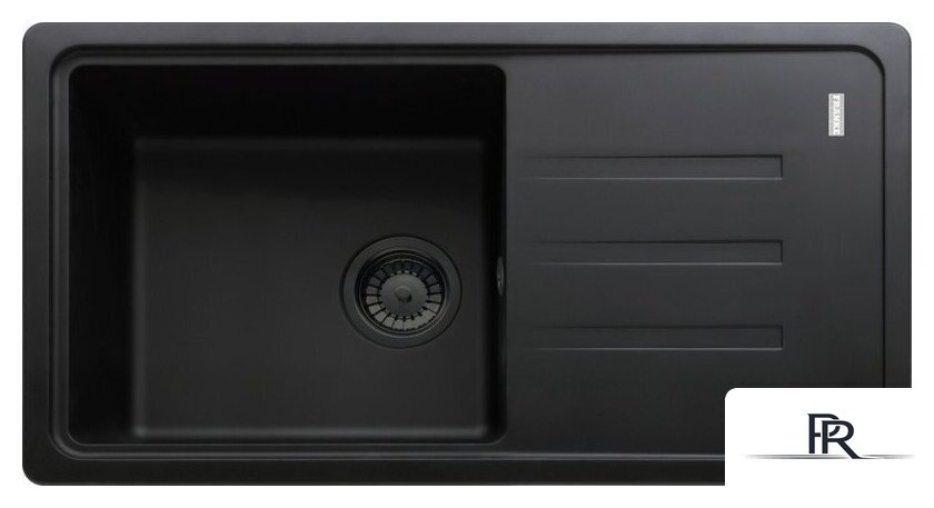 Кухонная мойка Franke Bliss BSG 611-78 114.0693.559 (матовый черный) - Изображение №1 — Интернет-магазин ПроЗаказ