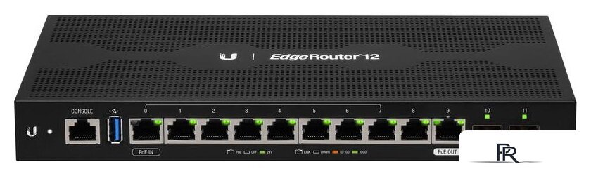 Маршрутизатор Ubiquiti EdgeRouter 12 - Изображение №1 — Интернет-магазин ПроЗаказ