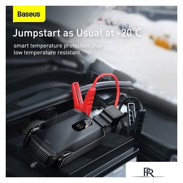 Портативное пусковое устройство Baseus CGNL020001 (черный) - Изображение №5 — Интернет-магазин ПроЗаказ