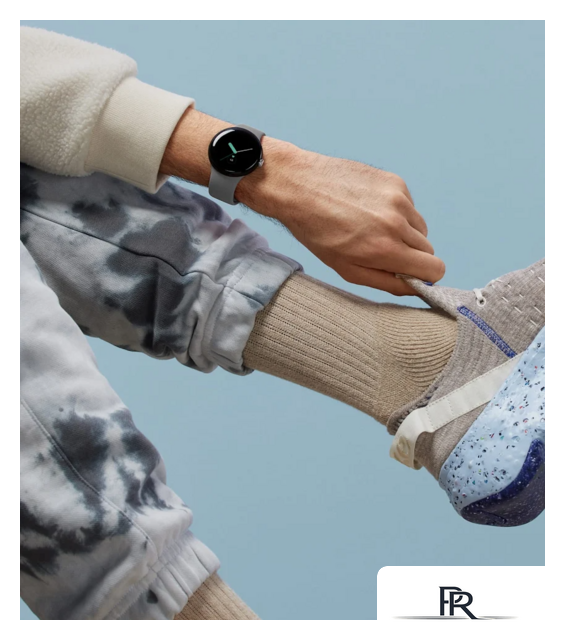 Умные часы Google Pixel Watch (глянцевый серебристый/угольный, спортивный силиконовый ремешок) - Изображение №5 — Интернет-магазин ПроЗаказ