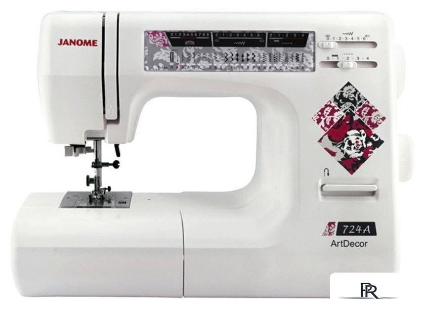 Электромеханическая швейная машина Janome ArtDecor 724A - Изображение №1 — Интернет-магазин ПроЗаказ