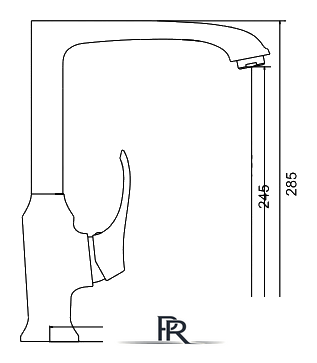 Смеситель Ledeme H42 L4042 - Изображение №2 — Интернет-магазин ПроЗаказ
