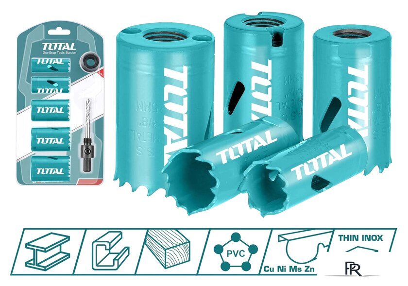 Набор коронок Total TACSH1071 (7 пр.) - Изображение №1 — Интернет-магазин ПроЗаказ