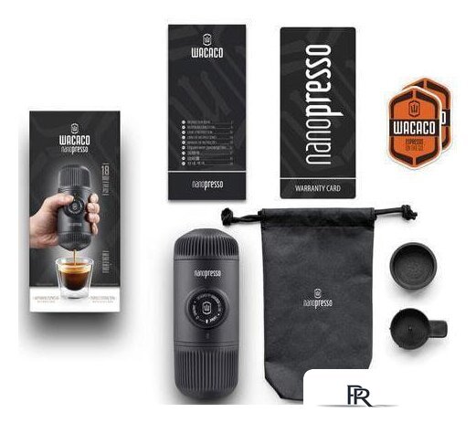 Ручная кофеварка WACACO Nanopresso Grey - Изображение №8 — Интернет-магазин ПроЗаказ