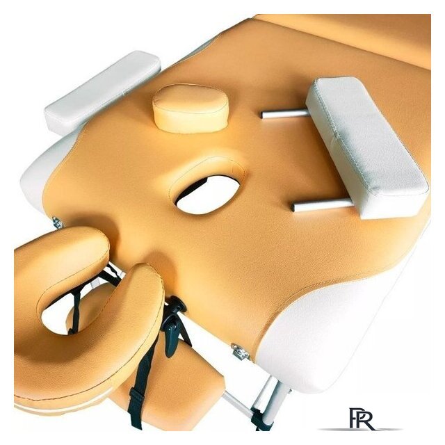 Массажный стол DFC Nirvana Elegant Premium TS2010-OB2 (оранжевый/бежевый) - Изображение №3 — Интернет-магазин ПроЗаказ