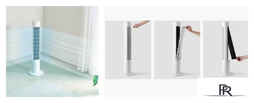 Колонный вентилятор Xiaomi DC Inverter Tower Fan 2 BHR8846EU (европейская версия) - Изображение №3 — Интернет-магазин ПроЗаказ