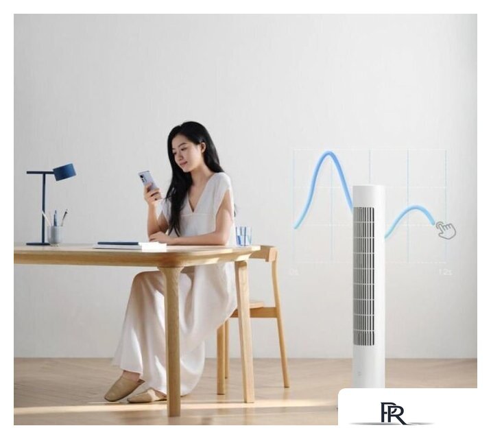 Колонный вентилятор Xiaomi DC Inverter Tower Fan 2 BHR8846EU (европейская версия) - Изображение №10 — Интернет-магазин ПроЗаказ