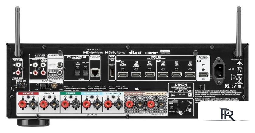 AV ресивер Denon AVR-S770H - Изображение №3 — Интернет-магазин ПроЗаказ