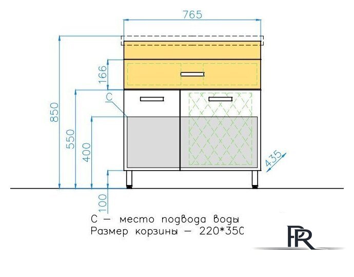  Style Line Тумба под умывальник Ориноко 80 - Изображение №9 — Интернет-магазин ПроЗаказ